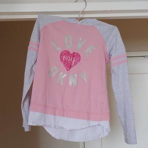 GENTLY USED, CHILD'S, DKNY HOODIE, SIZE 6X!!!
